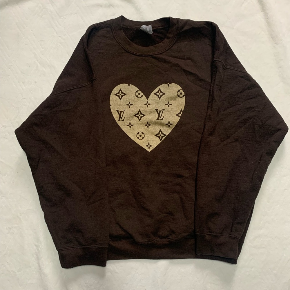 Crewneck with LV design